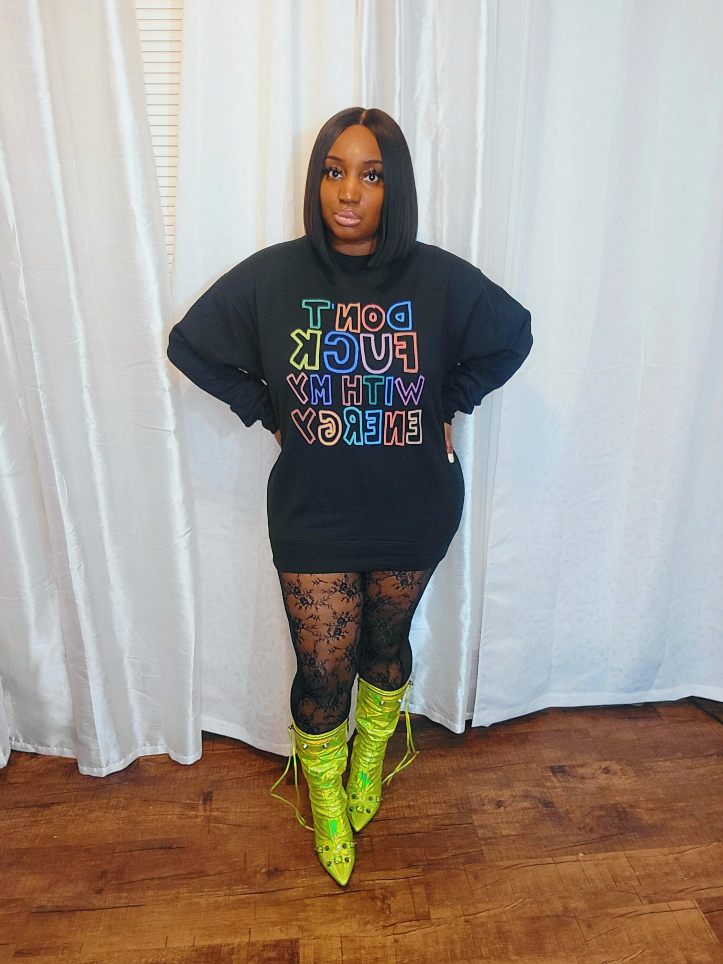 "Don't F with my Energy" Unisex Sweatshirt