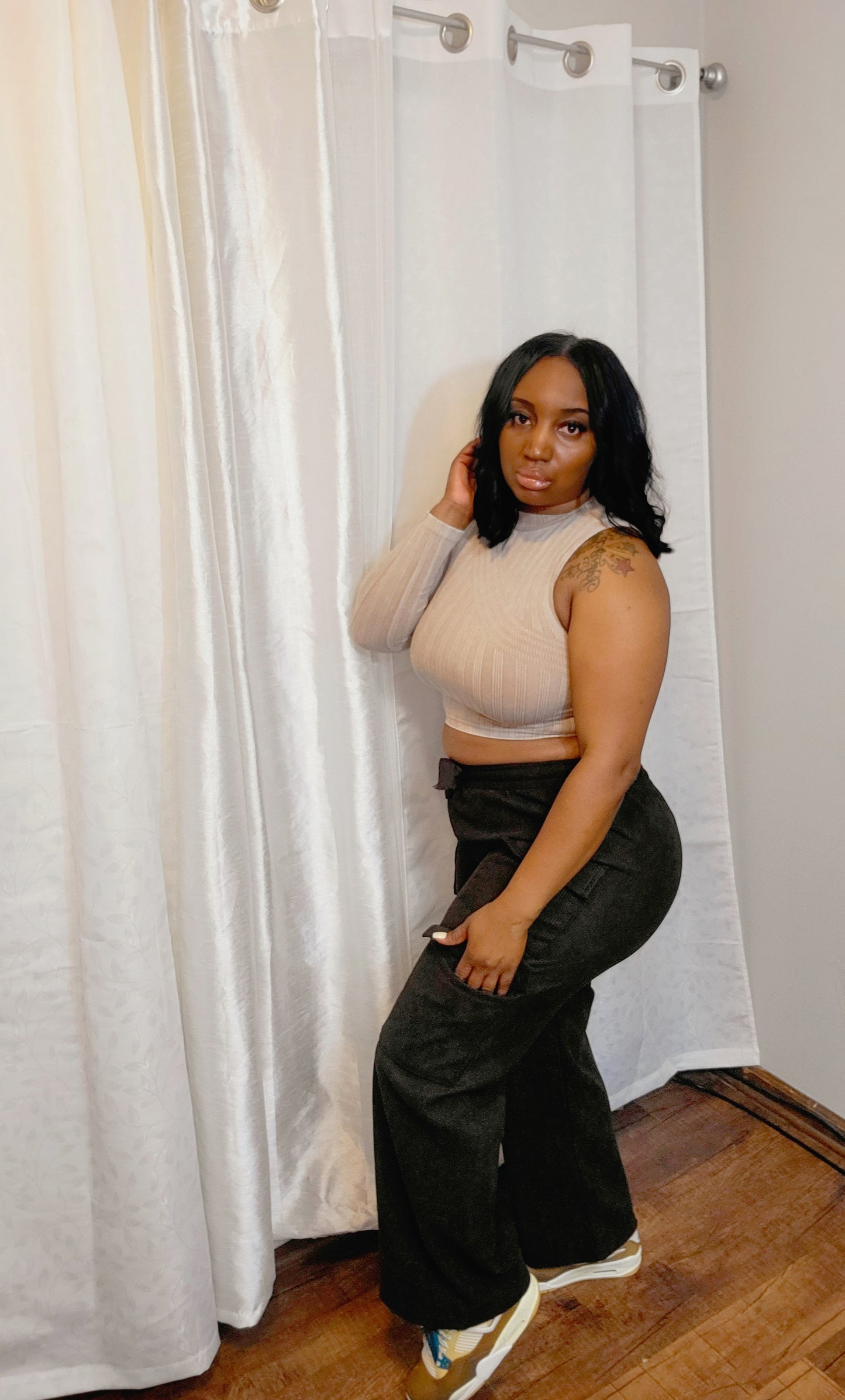 Corduroy Cargo Pants