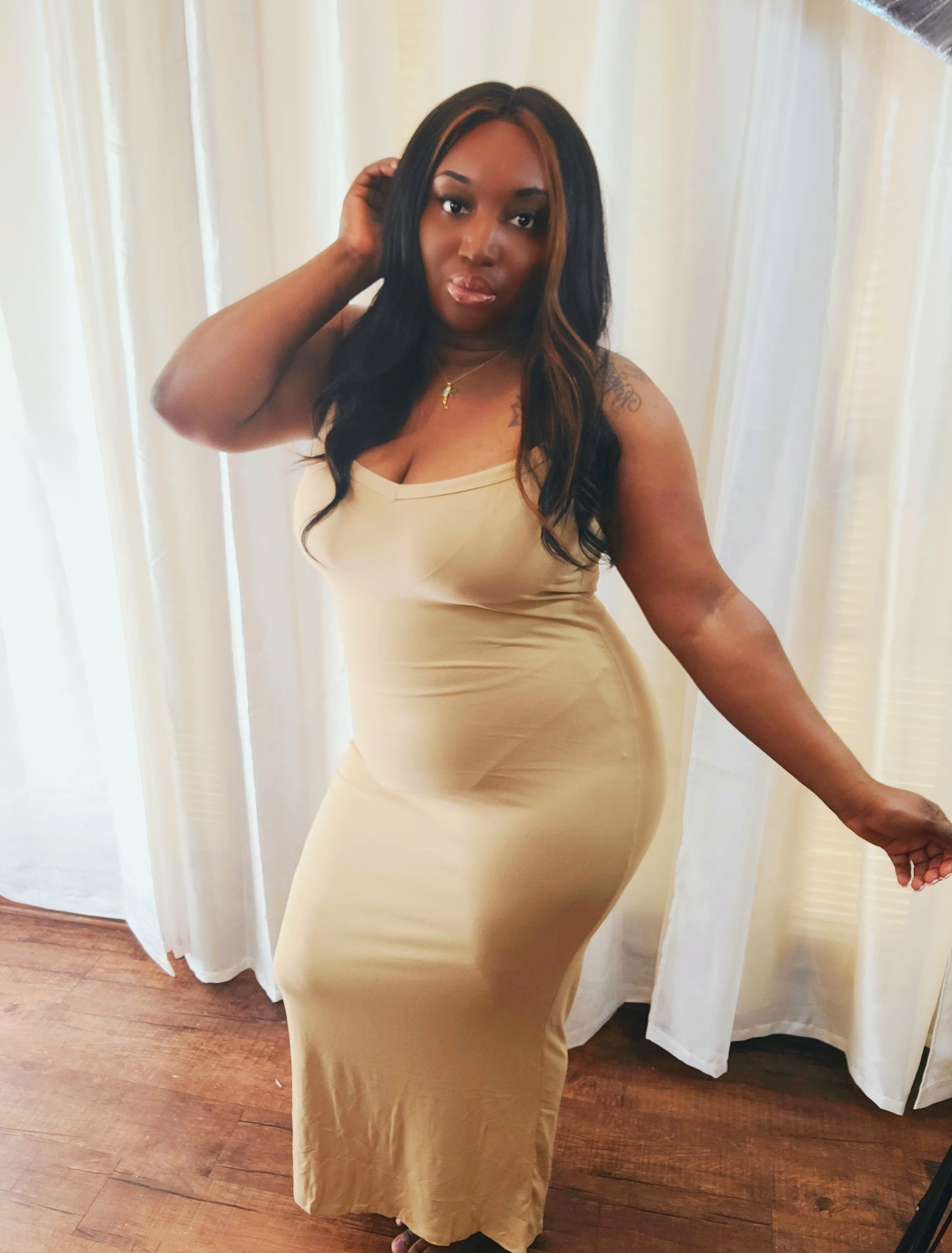 The "Flirty Girl" Maxi Dress