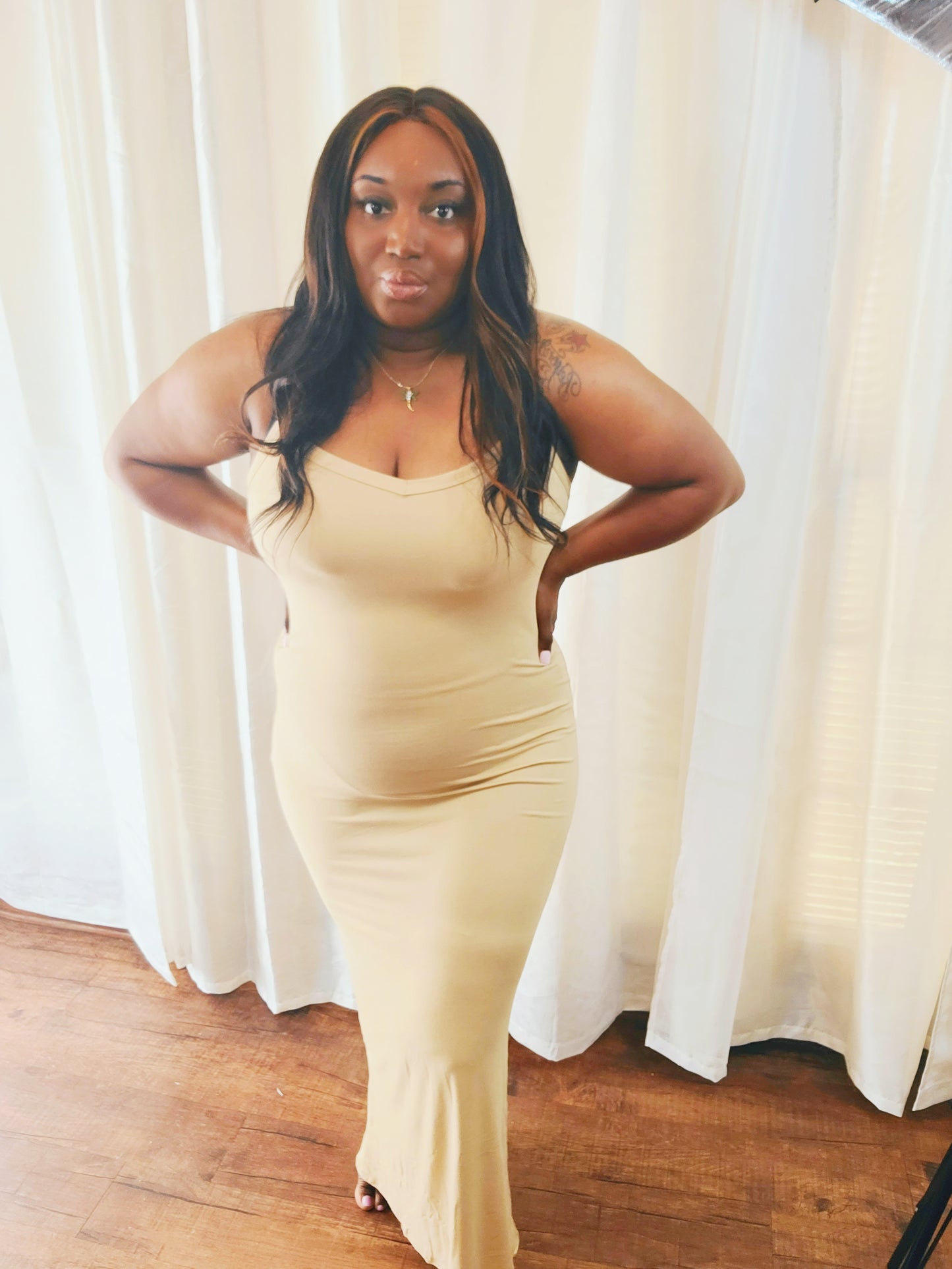 The "Flirty Girl" Maxi Dress