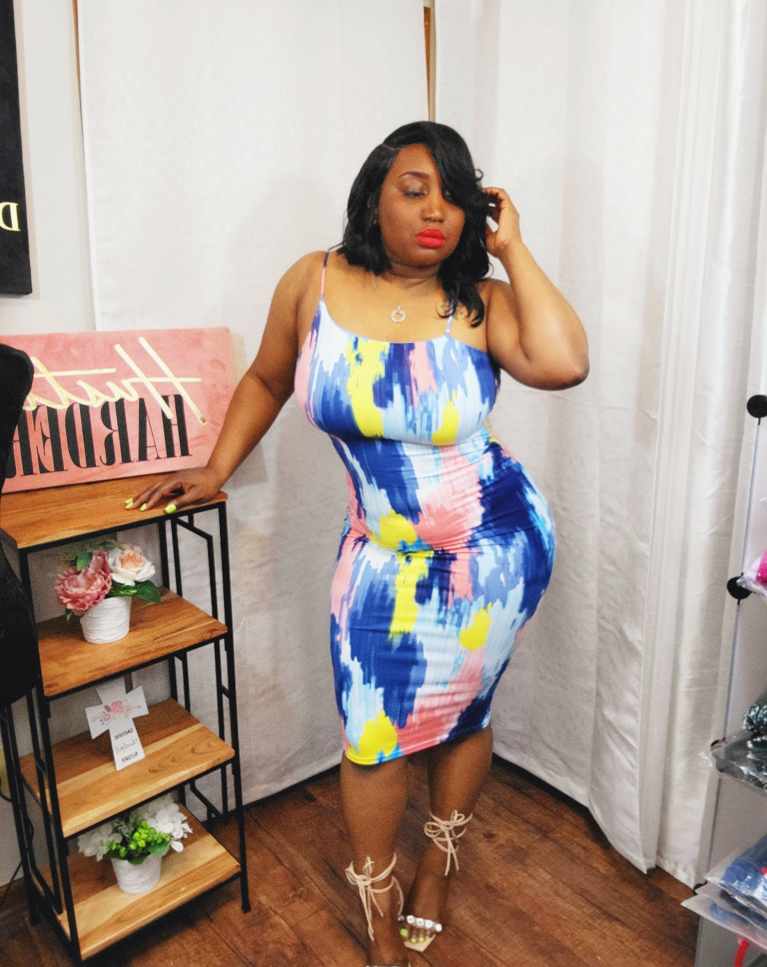 "Bae" Midi Dress